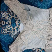 لباس مجلسی بلند آبی آسمانی|لباس|احمدآبادمستوفی, |دیوار