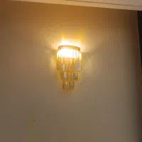 لوستر طلایی سالم|لوستر و چراغ آویز|تهران, ونک|دیوار