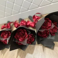 باکس ودسته گل ربانی|گل مصنوعی|نسیم‌شهر, |دیوار