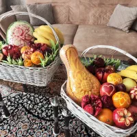 میوه آرایی حکاکی هندونه و کدو شب یلدا (شب چله)|خدمات پذیرایی، مراسم|مشهد, مقدم|دیوار