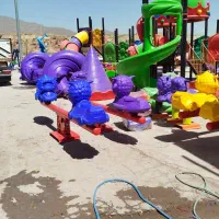 بازی چهار کاره فلزی تاب سرسره الاکلنگ ست ورزشی کد۱|اسباب‌‌بازی|بندر گناوه, |دیوار