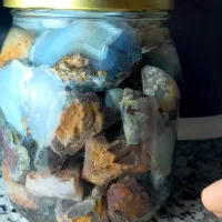 سنگ پک تزئینی عقیق و سلیمانی|جواهرات|نوشین شهر, |دیوار