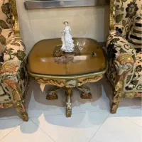 مبل سلطنتی به همراه میز نهارخوری|مبلمان خانگی و میز عسلی|تهران, هروی|دیوار