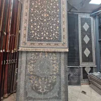 فرش سبز ۴ متری نخ اکرولیک ۱۲۰۰ شانه بورس قالیچه|فرش|مشهد, امیر|دیوار