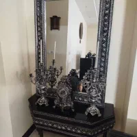 کنسول آیئنه و شمعدان
