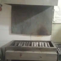 منقل گازی همراه هود