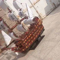 ماکت کشتی دزدان دریایی|مجسمه، تندیس، ماکت|آبادان, |دیوار