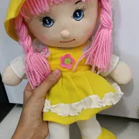 عروسک صورتی زیبا و ناز