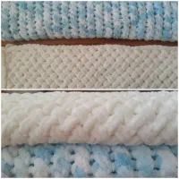 دوعدد پتوی نوزاد دست باف