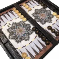تخته نرد چرم