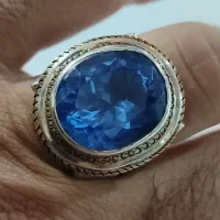 انگشتر نقره تبریز سنگ توپاز|بدلیجات|تهران, نیروی هوایی (پیروزی)|دیوار