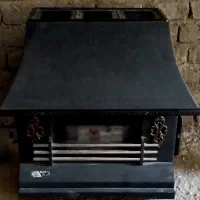 بخاری گازی طرح شومینه