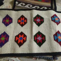 گلیم دست بافت|گلیم، جاجیم، گبه|اصفهان, سروستان|دیوار
