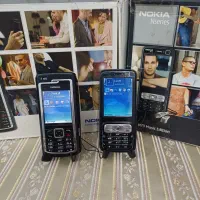 گوشیهای نوکیا N73 و نوکیاN72با جعبه لوازم