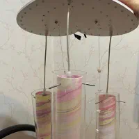 لوستر قلبی|لوستر و چراغ آویز|اصفهان, سپاهانشهر|دیوار