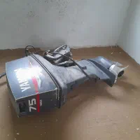 قایق صیادی وموتور