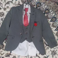 کت و شلوار باجلیقه و پیراهن