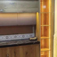 کابینت آماده جنس درجه یک سبک پله ای ترکیبی وممبران