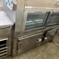 یخچال ویترینی تمام استیل|فروشگاه و مغازه|تویسرکان, |دیوار