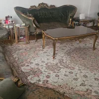 مبلمان کلاسیک استیل چوبی ۹نفره و جلو مبلی|مبلمان خانگی و میز عسلی|تهران, میرداماد|دیوار