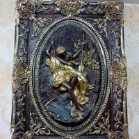 تابلو طلاکوب|تابلو، نقاشی، عکس|ماهدشت, |دیوار