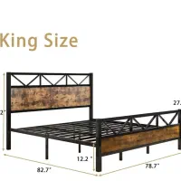 تخت خواب فلزی چوبی سرویس خواب کد۶۷۱|تخت و سرویس خواب|تهران, شهرک صادقیه|دیوار