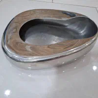 لگن زیر بیمار استیل درجه ۱