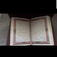 ست قرآن وزیری با۲گلدان مسی.خاتم کاری شده|کلکسیون اشیاء عتیقه|پیشوا, |دیوار