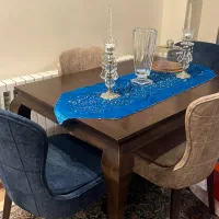 مبلمان راحتی هفت نفره و میزناهارخوری۴نفره