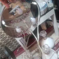 یه عدد لوستر چهار هوباب بسیار زیبا وتمیز|لوستر و چراغ آویز|قرچک, محمد آباد|دیوار