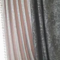 دستک پرده ،پرده ،طوسی