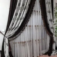 پرده حریر|پرده، رانر، رومیزی|شاهین‌شهر, عطار|دیوار