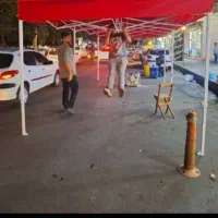 چادرمسافرتی حجام دوکاره پشه بندبرزنت سایبان دار|کوهنوردی و کمپینگ|تهران, والفجر (افسریه)|دیوار