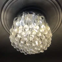 لوستر فلزی زیبا