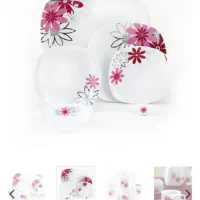 4دست چینی زرین طرح وویولا