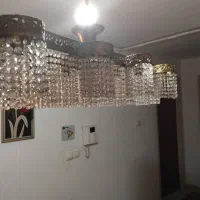 لوستر برنز کریستالی ۱۴ شاخه سالم