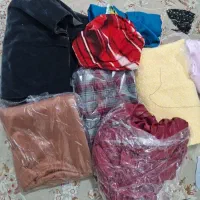 تعداد  زیادی پارچه
