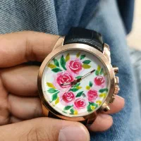فروش ساعت مچی اورجینال مردانه  صفحه برنجی