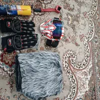 دستکش،چادر،فیس ماسک فرچه،فرچه،اسپره زنجیر