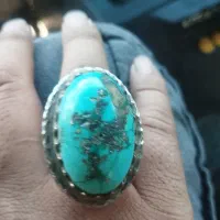 انگشتره فیروزه اصل|جواهرات|کرمان, |دیوار