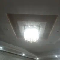 لوستر صفحهی مدل الماسی مربع ۴۵ سانتی