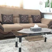 مبل هفت نفره به همراه میز جلو مبلی