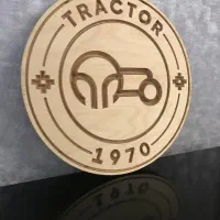 دکوری چوبی تراکتور|صنایع دستی و سایر لوازم تزئینی|تبریز, |دیوار