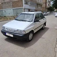 پرایدمدل87سفیدبدون رنگ شاسی سالم