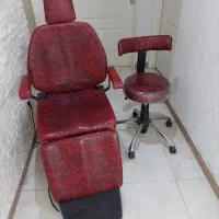 تخت صندلی برقی دوموتوره پزشکی ارایشگاهی