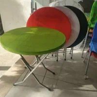 میز صندلی تاشو پایه فلزی غذاخوری رستوران|صندلی و نیمکت|تهران, یافتآباد|دیوار