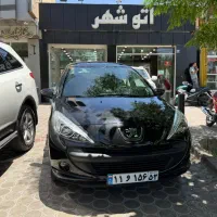 پژو ۲۰۷ مشکی پانا اتوماتیک مدل1402