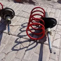 یه جفت فنر ۲۰۶ یه جفت کمک سالم نو