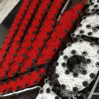 تابلو سه بعدی هندا ال ای دی دار پیچ و نخ|تابلو، نقاشی، عکس|فردیس, ثابتی|دیوار