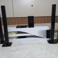 سینما خانواده درحد نو با میز تلویزیون درحد نو|سیستم صوتی خانگی|بومهن, |دیوار